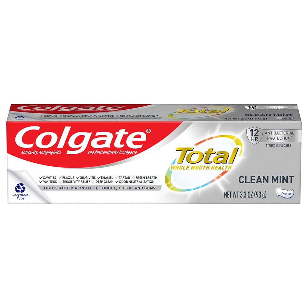 Colgate Toothpaste, Total Formula, 3.3 oz