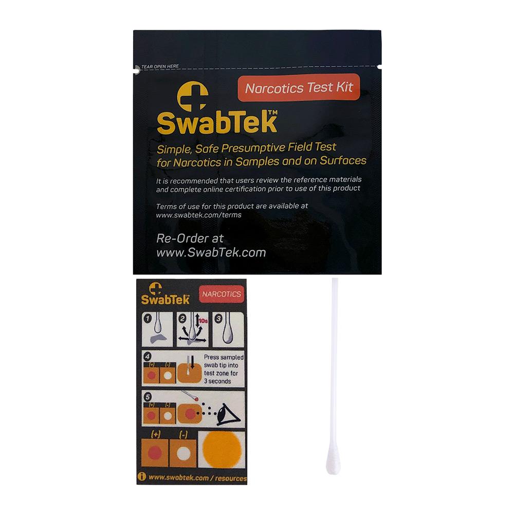 SwabTek General Narcotics Test Kit - 25 tests