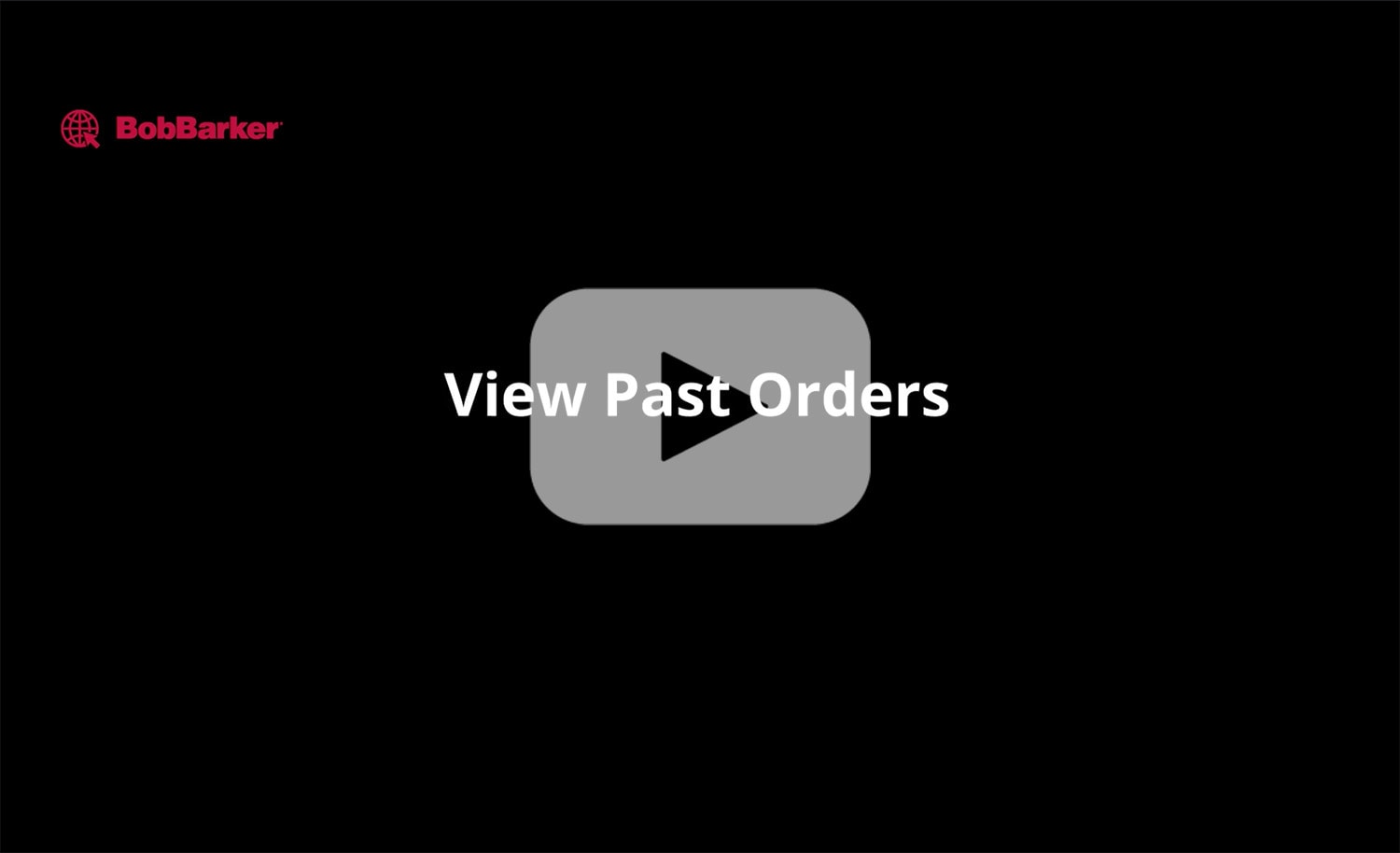 View Past Orders